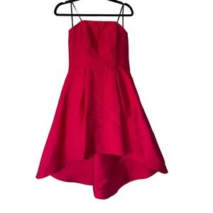 Xtraordinary hot pink High Low Fit and Flare Formal Dress Size 9 NWT